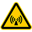 Warnung vor elektromagnetischem Feld