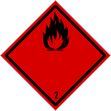 Feuergefährlich (entzündbare Gase)